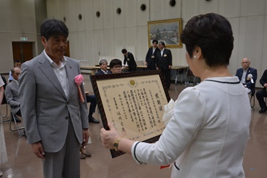 「令和７年度献血運動推進協力団体等厚生労働大臣感謝状伝達式（令和７年７月２８日）その2」